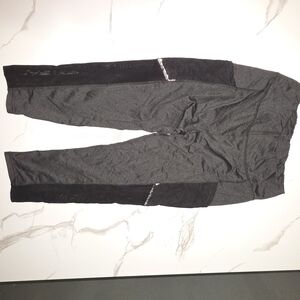 Women's Gray and Black Joggers